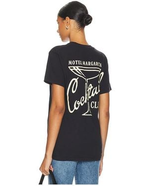 Motel Margarita Cocktail Club Tee - Black