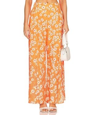 Agua Bendita X Revolve Mar Wide Leg Pant - Orange