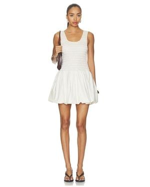 Pistola Ilona Bubble Hem Dress - White