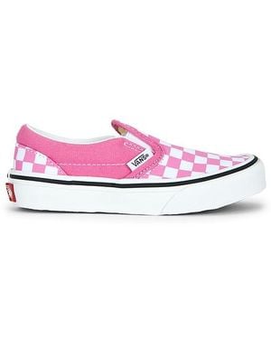 Vans Kids Classic Slip-On Sneaker - Pink