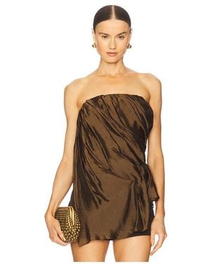 THE GARMENT Gilian Bustier Top - Brown