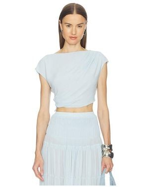 Camila Coelho Yara Crop Top - White