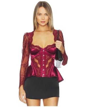 Thistle & Spire Daphne Corset - Red