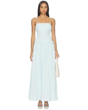 Seven Wonders Keily Square Neck Maxi Dress - White