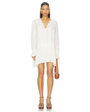 Free People Haute Heirloom Mini Dress - White