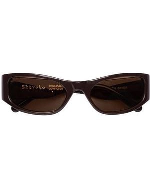 SHEVOKE Jen 002 Sunglasses - Brown