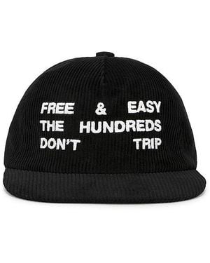 The Hundreds X Free And Easy Free & Easy Snapback Hat - Black