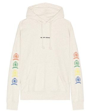 Tommy Hilfiger Hoodie Varsity - Weiß