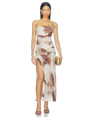 Madison The Label Itana Maxi Dress - Natural