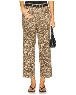 Amo Denim Billie Wide Leg Jeans - Natural