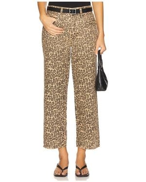 Amo Denim Billie Wide Leg Jeans - Natural