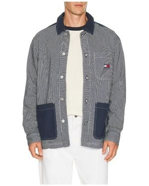 Tommy Hilfiger Shirt Jacket - Blue