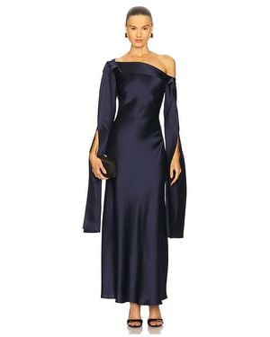 Acler Linhope Maxi Dress - Blue