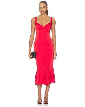 GUIZIO Amelie Bra Dress - Red