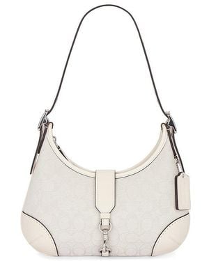 COACH Hamptons Hobo Bag - Natural