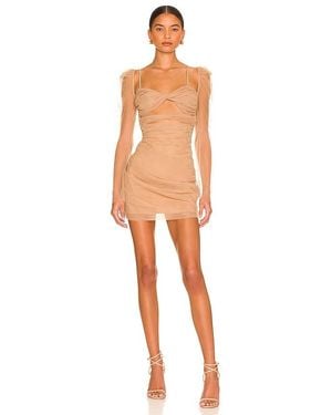 The Bar Jean Dress - White