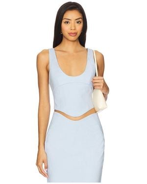 Camila Coelho Lotta Top - Blue