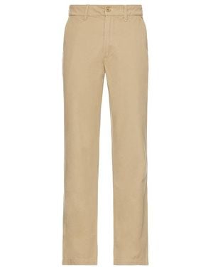 Quiet Golf Monogram Chino Pant - Natural