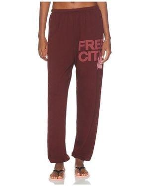 Freecity Large Sweatpant - Red