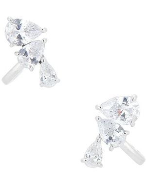 Shashi Porter Ear Cuff - White