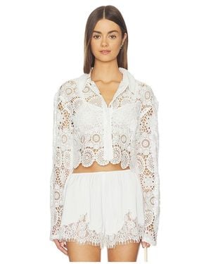 OW Collection Camisa Alba En Color Blanco Talla (También En S, Xs)