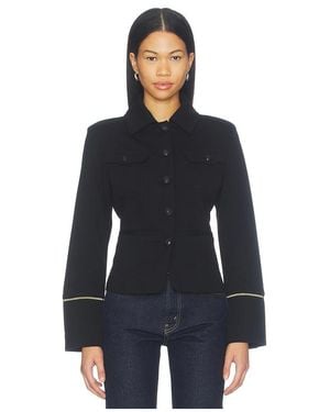 Central Park West Hazel Military Jacket - Blue