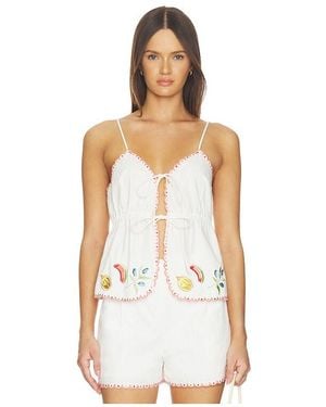 MINKPINK Oberteil Santorini - Weiß
