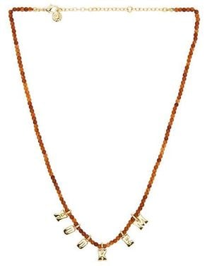 BaubleBar Collar University Of Texas - Multicolor