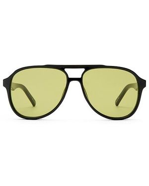 Le Specs Tragic Magic Sunglasses - Green