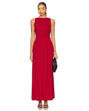 Runaway the Label X Revolve Nalla Maxi Dress - Red