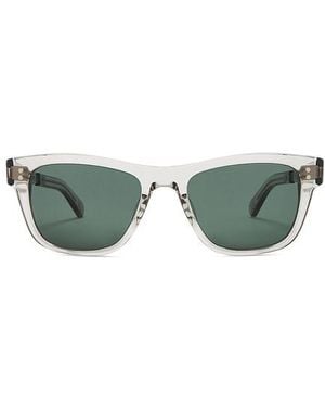 Garrett Leight Sonnenbrille - Grün