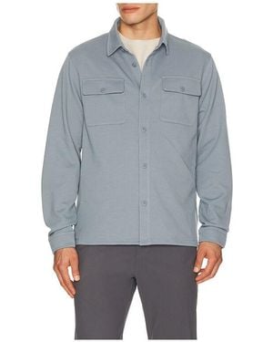 Vuori Waffle Shirt Jacket - Grey
