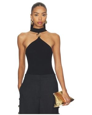 Jonathan Simkhai Renlen Halter Top - Black
