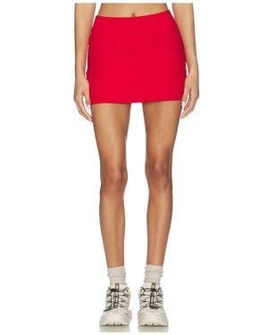 WellBeing + BeingWell Flowwell Tally Skirt - Red
