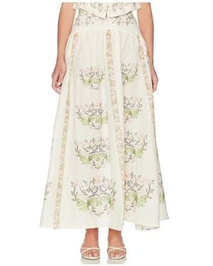 Agua Bendita Curua Anhelo Skirt - Natural