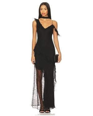 De La Vali Leste Maxi Dress - Black