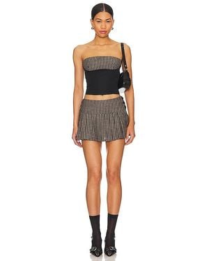 superdown Brinley Skirt Set - Black
