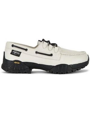 Sperry Top-Sider X Pleasures 3-Eye Vibram Hiker Loafer - White