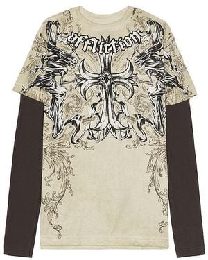 Affliction Jump Tee - Natural