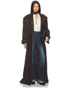 Manokhi Mireia Trench Coat - Black