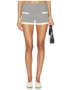 Nana Jacqueline Millie Knit Shorts - Grey