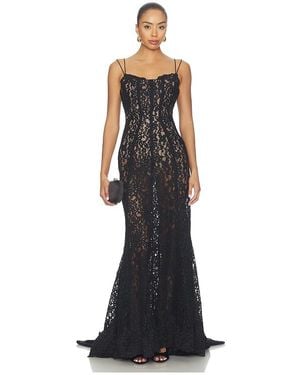 Cult Gaia Abendkleid Saylor - Weiß