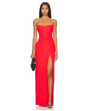 Amanda Uprichard X Revolve Ivy Gown - Red