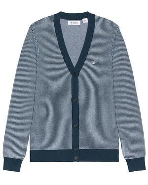 Original Penguin Tuck Stitch Cardigan - ブルー