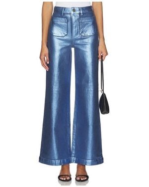 Rolla's JAMBES LARGES SAILOR en Blue - Bleu