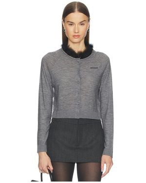 we11done Cárdigan En Color Gris Talla (También En S, M)