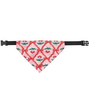 Damson Madder Pañuelo Para Mascotas Pet Neckerchief En Color Rosado Talla - Rojo