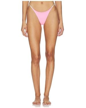 Ancora Fiori Bikini Bottom - White