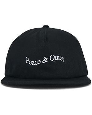 Museum of Peace & Quiet Wordmark Dad Hat - Black