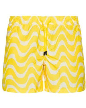 Nikben Wavy Swim Trunks - イエロー